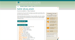 Desktop Screenshot of newzealand.greenwoodguides.com