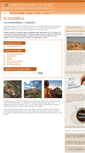 Mobile Screenshot of namibia.greenwoodguides.com